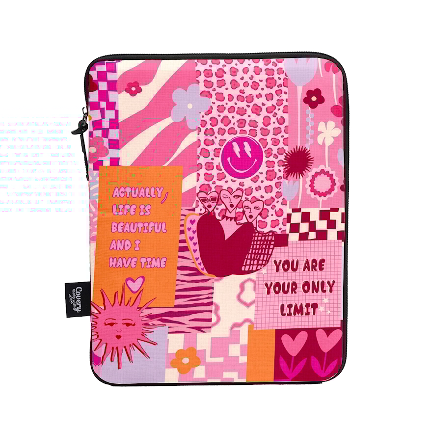 LIFE IS BEAUTIFUL tablet sleeve